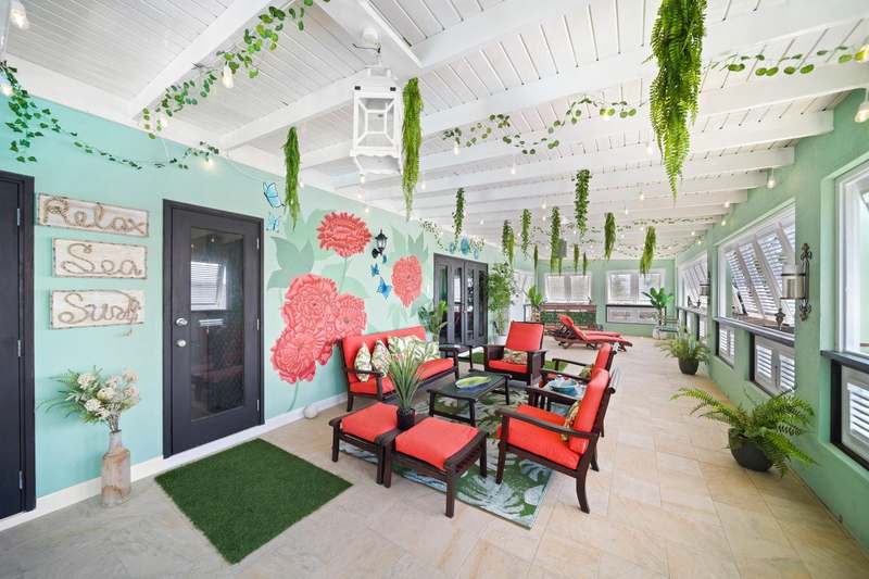 Executive retreats terrace at Hidden Gem