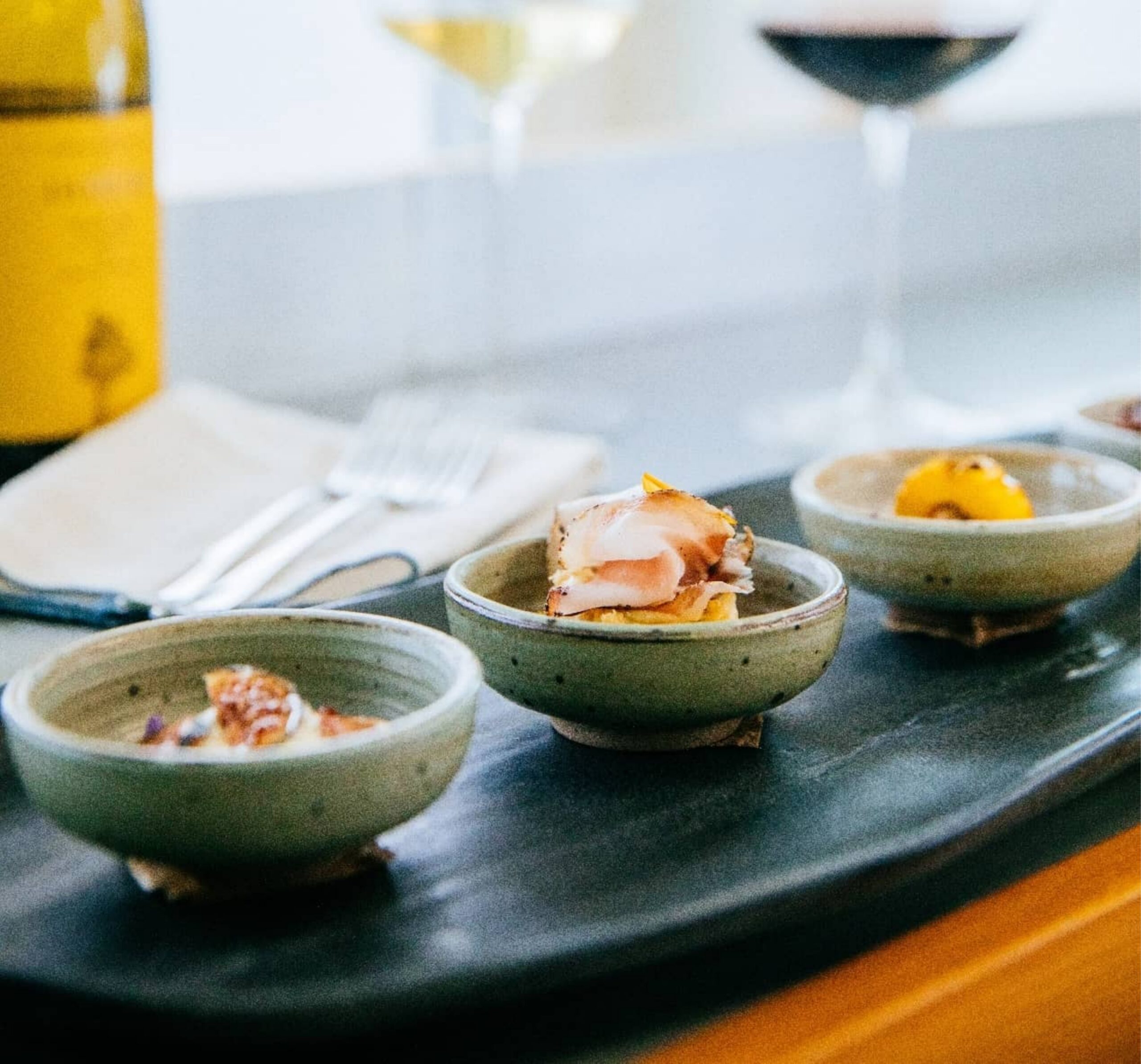 Curated tapas and wine tasting experience at Hidden Gem Barbados