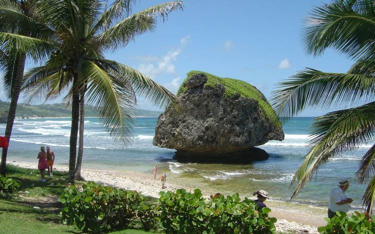 Barbados coastline near Hidden Gem