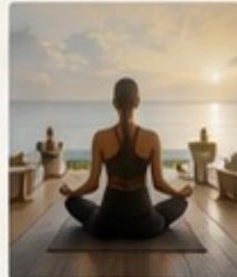 Retreat wellness moment at Hidden Gem