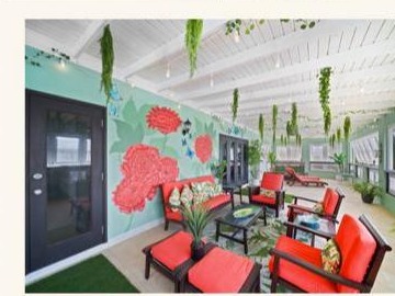 StayLuxe Escape lounge at Hidden Gem