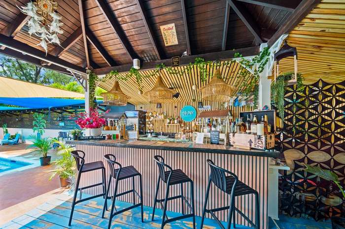 The Patio Bar and Bites poolside dining